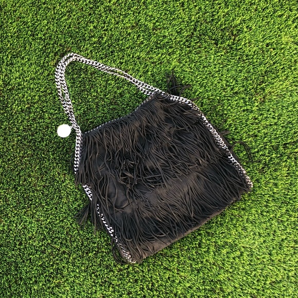 Stella McCartney Eco Suede Fringe Falabella Tote - Picture 6 of 6